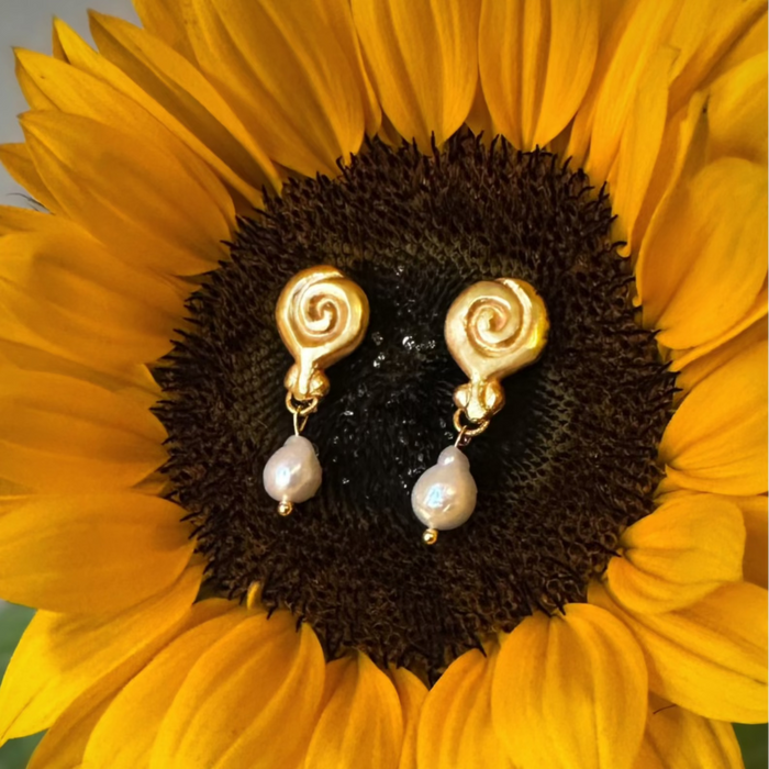 Granea Earrings - Gold Plated