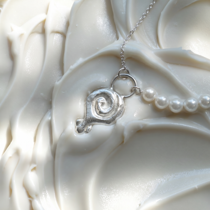 Granea Necklace | Silver + Pearl Strand